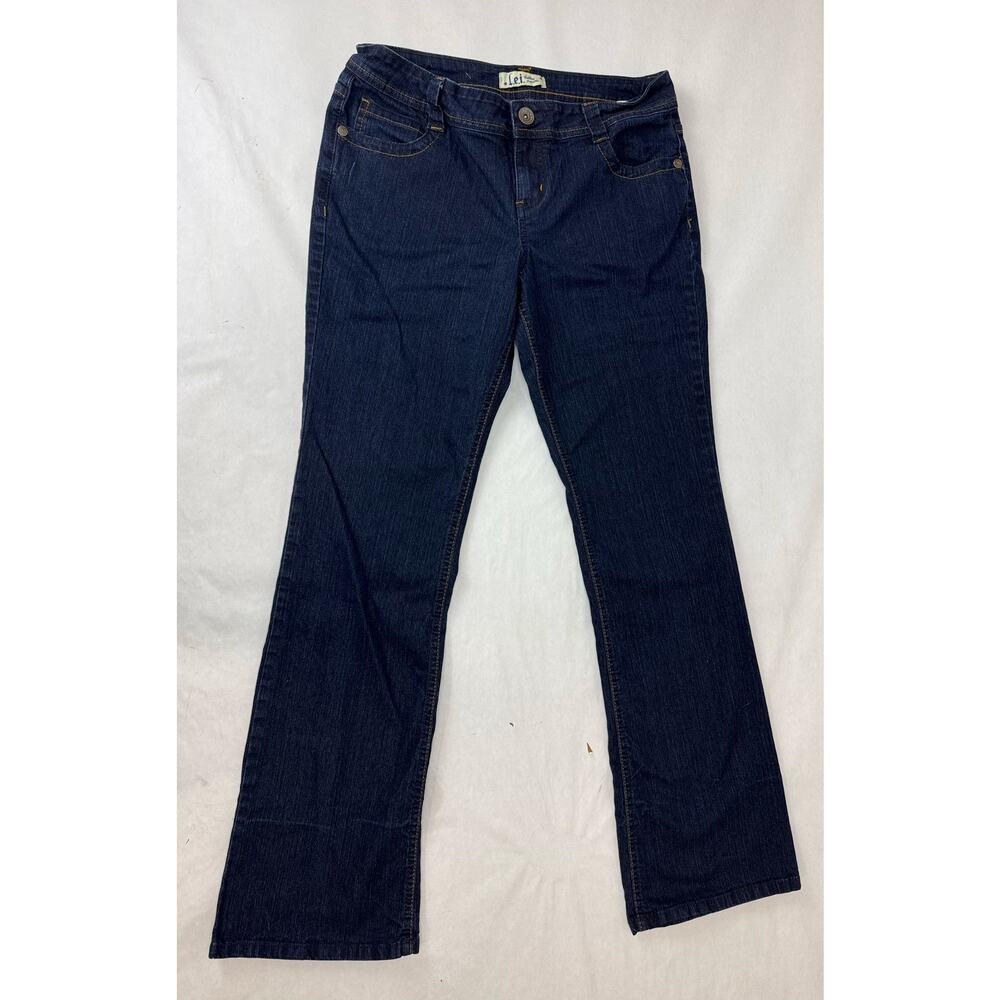 Vintage Y2K Low-Rise Jeans Flare Butterflies L.e.i. Ashley Trouble Size 11